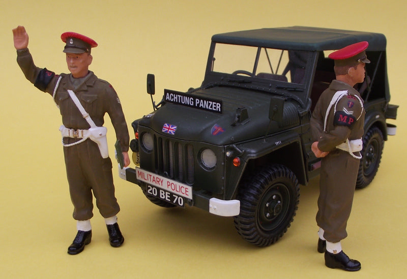 1950s/60s Military Police Figures - 1/24th Scale (75mm Scale) - KFS-199 (MP1)