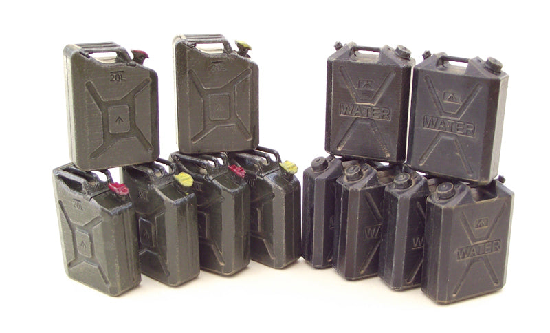 Jerry Can Set (Sets of 6) (Water or Fuel)  - KFS-225 (TQ150A) or KFS-226 (TQ150B)