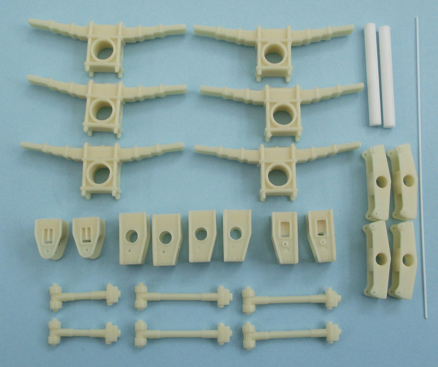 Trailer Tandem/Tri Axle Spring Suspension Set - KFS-324 (TQ3/7)
