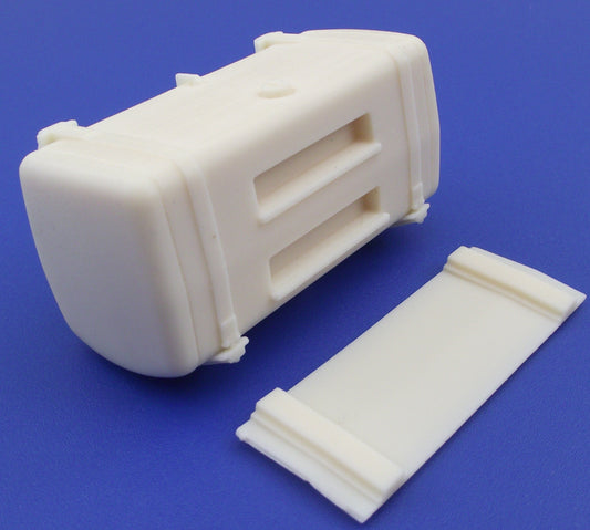 62mm Fuel Tank with Side Steps and Plain End - KFS-340 (TQ85)