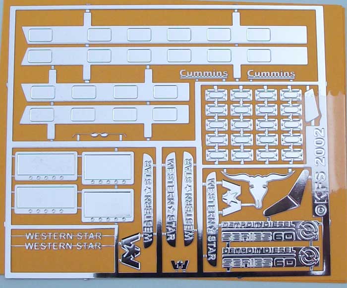 Badges and Mud Flap Sets - PE42-45