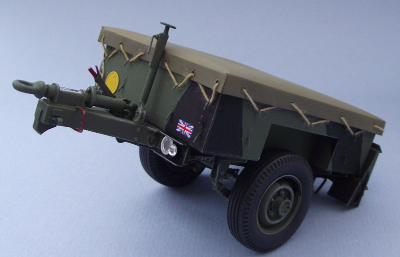 1/2 Ton Sankey Trailer Mk2  - 1/24th Scale - KFS-207 (TQ207)