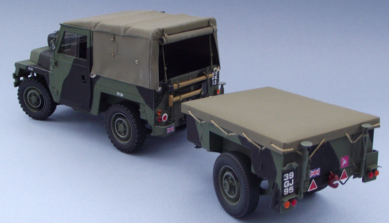 1/2 Ton Sankey Trailer Mk2  - 1/24th Scale - KFS-207 (TQ207)