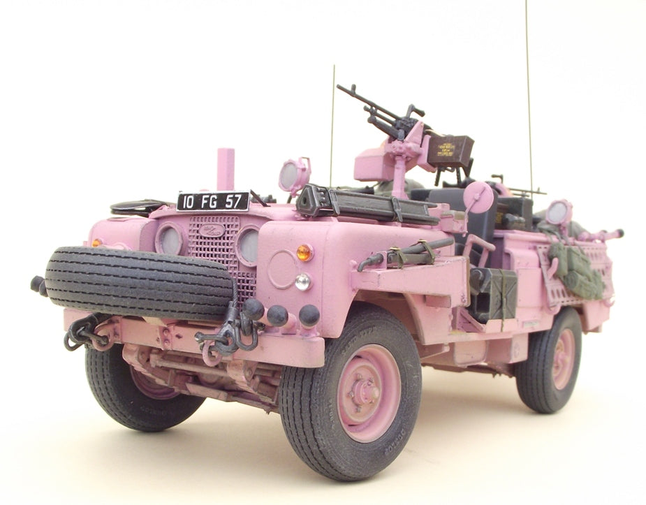 Pink Panther Tank Building The Tamiya Model Kit