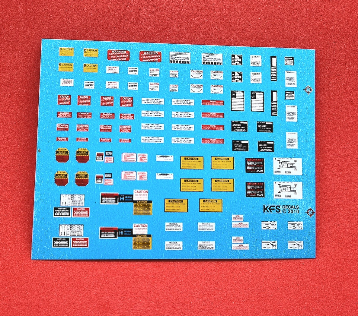 Warning Notices & Vehicle Signs Decals (D17) – Kit Form Services Ltd