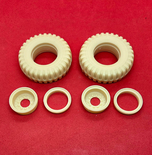 Set of 2 14.00 x 20 Bargrip Wheels and Tyres - KFS-157 (TQ101)