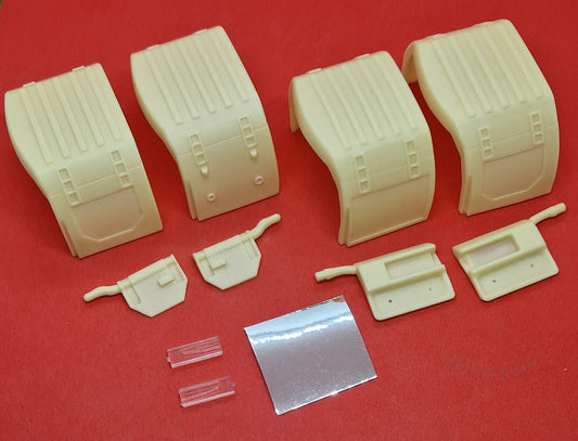 Scania R Series FLAT TOP Rear Wing Set - KFS-319 (TQ195)