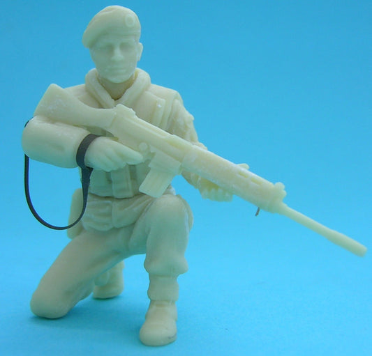 Set of 4 N/Ireland Soldiers (1-4) - 1/24th Scale (75mm Scale) - KFS-176S (NIS 1-4)