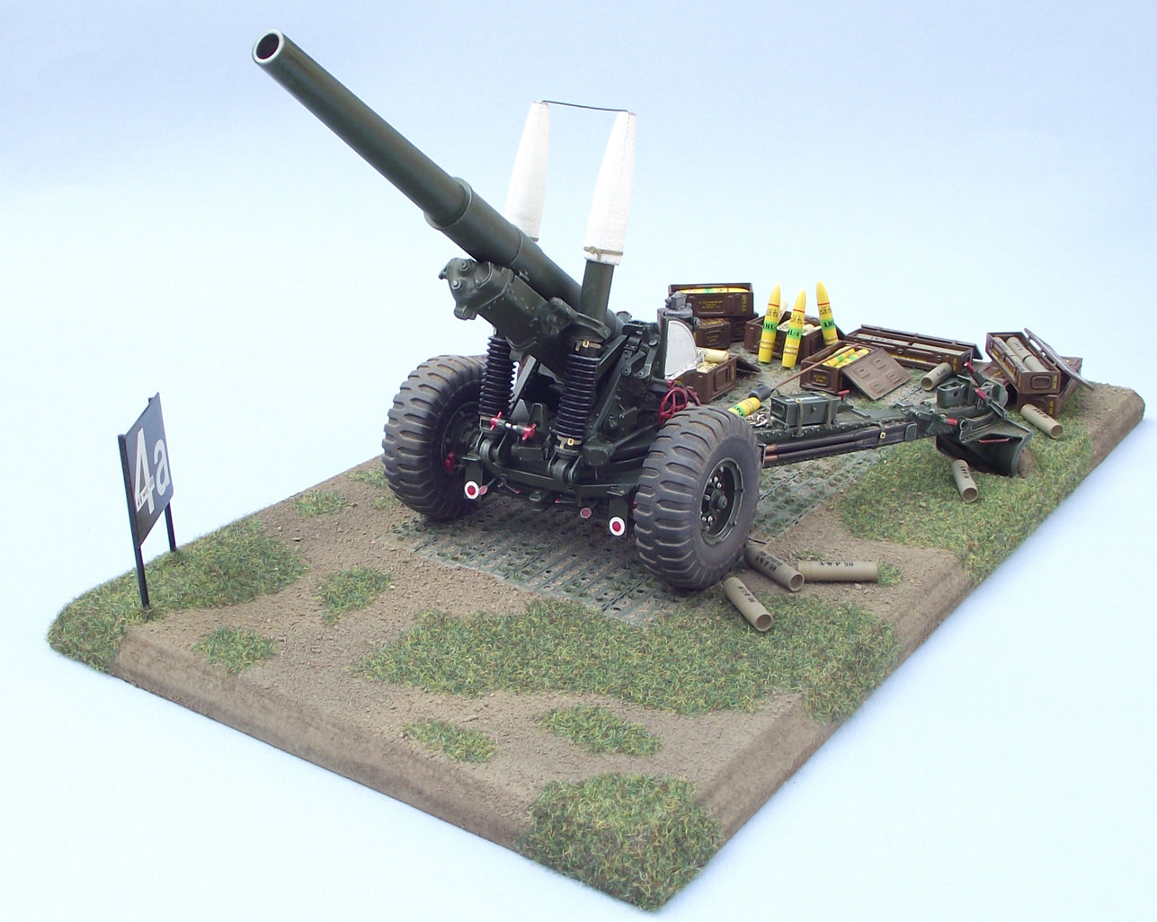 Ordnance 5.5 Inch Howitzer - 1/24th Scale - KFS-203 (TQ201)