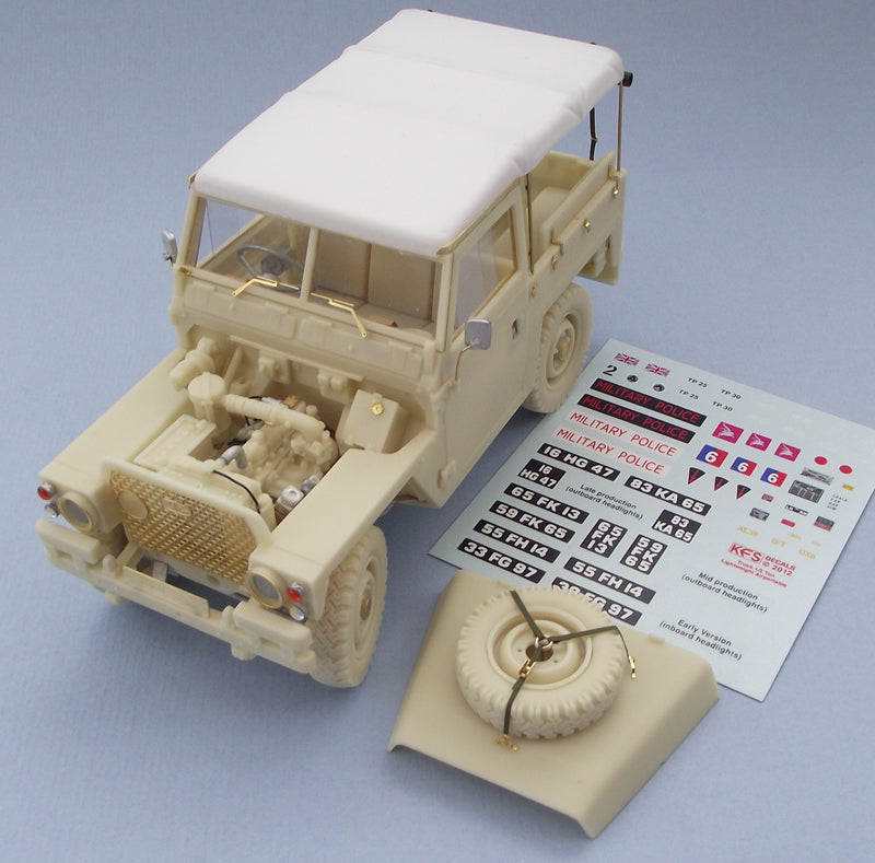 1/2 Ton Airportable (Truck 4x4)  - 1/24th Scale - KFS-206 (TQ203)